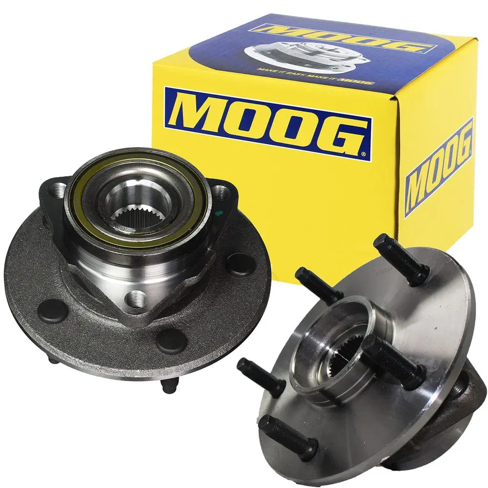 Moog 515038 Front Wheel Bearing Hub Assembly 2000 2001 Dodge Ram 1500 Wheel Bearing 4Wd -2Pcs 1