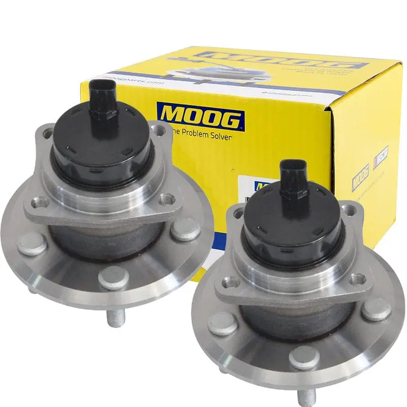 Moog Rear Left/ Right Wheel Hub Bearing Assembly 2003-2010 Toyota Corolla Prius Vibe 2 Pcs 1