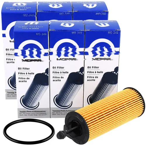 Mopar Oil Filter For Chrysler 300 Dodge Jeep Ram Mo-349 Set Of 6 1
