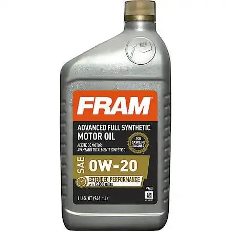 Fram Extended Performance Oil Fs Ep 0W20 1Qt 1