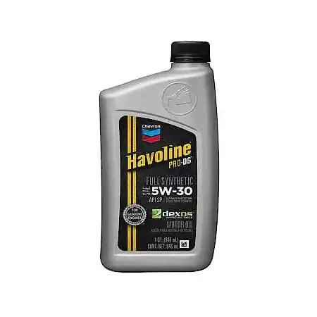 Havoline Pro-Ds Fully Synthetic 5W-30 Motor Oil: Designed To Protect Against Contamination, 1 Quart 1