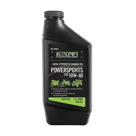 Kolpin Semi-Synthetic Engine Oil Powersports 10W-40 (1 Quart) 1