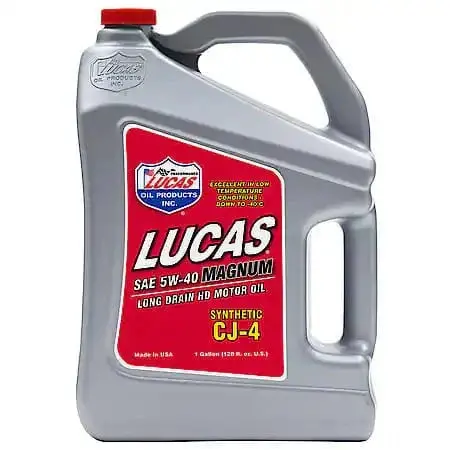 Lucas Oil Products 5W-40 Magnum Cj-4 Full Synthetic Heavy Duty Diesel Engine Oil, 1 Gallon 1