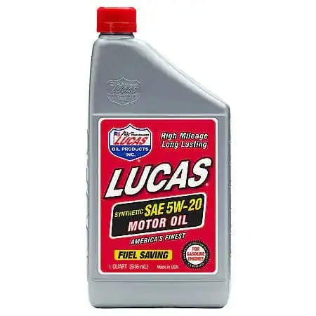 Lucas Oil Products Fuel Saving 5W-20 Full Synthetic Motor Oil, 1 Quart 1