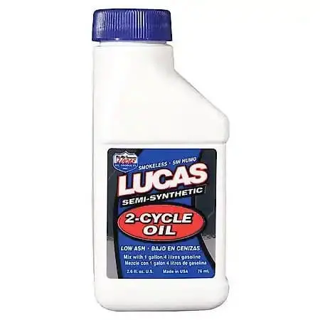 Lucas Oil Products Semi-Synthetic 2-Cycle Oil (2.6 Oz.) 1
