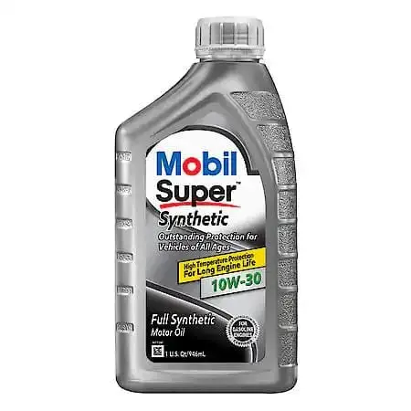 Mobil Super 10W-30 Full Synthetic Motor Oil, 1 Quart 1