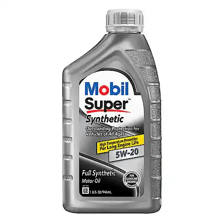 Mobil Super 5W-20 Full Synthetic Motor Oil, 1 Quart 1