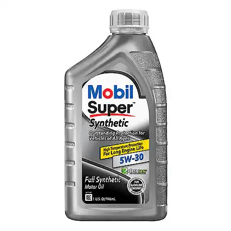 Mobil Super 5W-30 Full Synthetic Motor Oil, 1 Quart 1