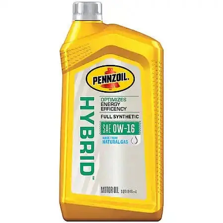 Pennzoil Hybrid 0W-16 Full Synthetic Motor Oil, 1 Quart 1