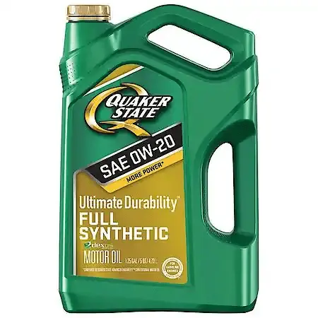Quaker State Full Synthetic 0W-20 Motor Oil 5 Quart 1
