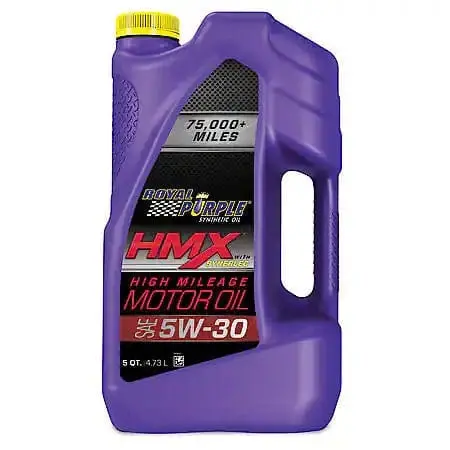 Royal Purple Hmx Sae 5W-30 High-Mileage Synthetic Motor Oil (5 Quart) 1