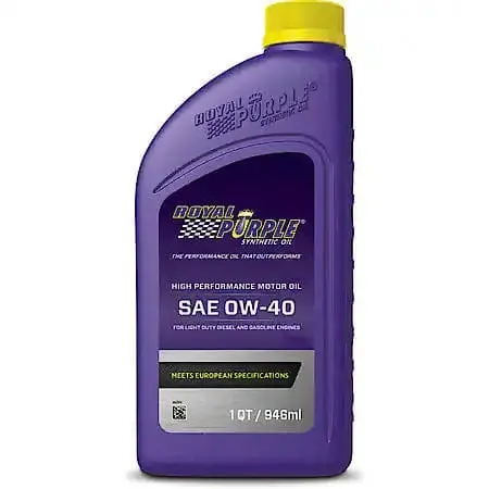 Royal Purple Motor Oil Sae 0W-40 1