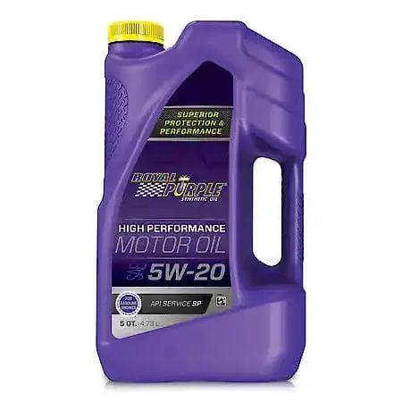 Royal Purple Sae Multi-Grade Synthetic Motor Oil 5W20 (5 Quart) 1