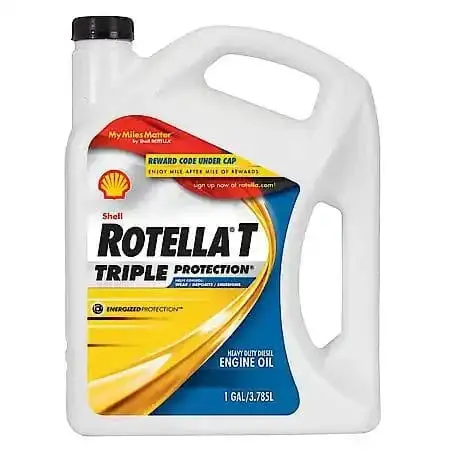 Shell Rotella T Triple Protection 15W-40 Conventional Heavy Duty Diesel Engine Oil, 1 Gallon 1