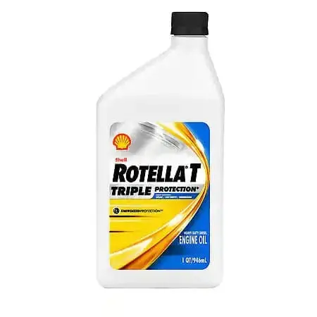Shell Rotella T Triple Protection 15W-40 Conventional Heavy Duty Diesel Engine Oil, 1 Quart 1