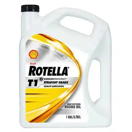 Shell Rotella T1 30 Straight Grade Conventional Heavy Duty Diesel Engine Oil, 1 Gallon 1