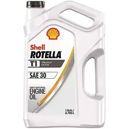Shell Rotella T1 30 Straight Grade Conventional Heavy Duty Diesel Engine Oil, 1 Gallon 1