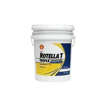 Shell Rotella T1 30 Straight Grade Conventional Heavy Duty Diesel Engine Oil, 5 Gallon Pail 1