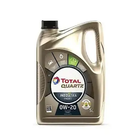 Total Quartz 0W20 C5 Full Synthetic Motor Oil, 5 L 1