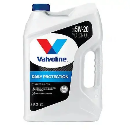 Valvoline Daily Protection 5W-20 Conventional Motor Oil, Easy Pour 5 Quart 1
