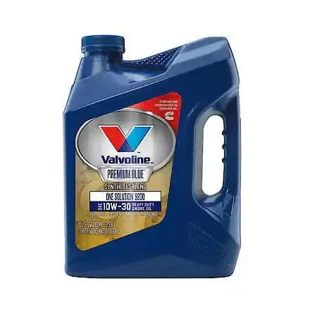 Valvoline Premium Blue One Solution Gen2 Synthetic Blend 10W-30 Engine Oil: Endorsed By Cummins, 1 Gallon 1