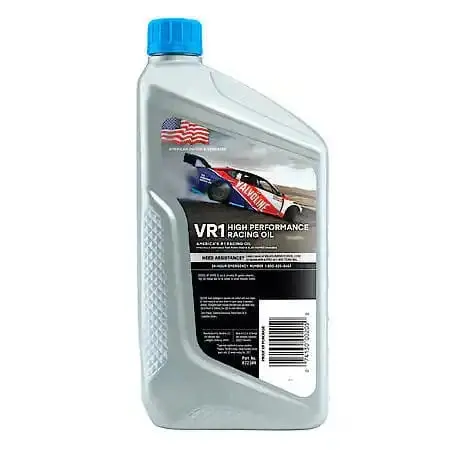 Valvoline Vr1 Conventional 10W-30 Motor Oil: High Performance High Zinc, 1 Quart 1
