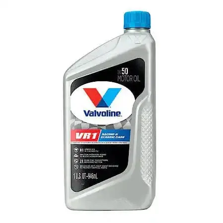 Valvoline Vr1 Conventional Sae 50 Motor Oil: High Performance High Zinc, 1 Quart 1
