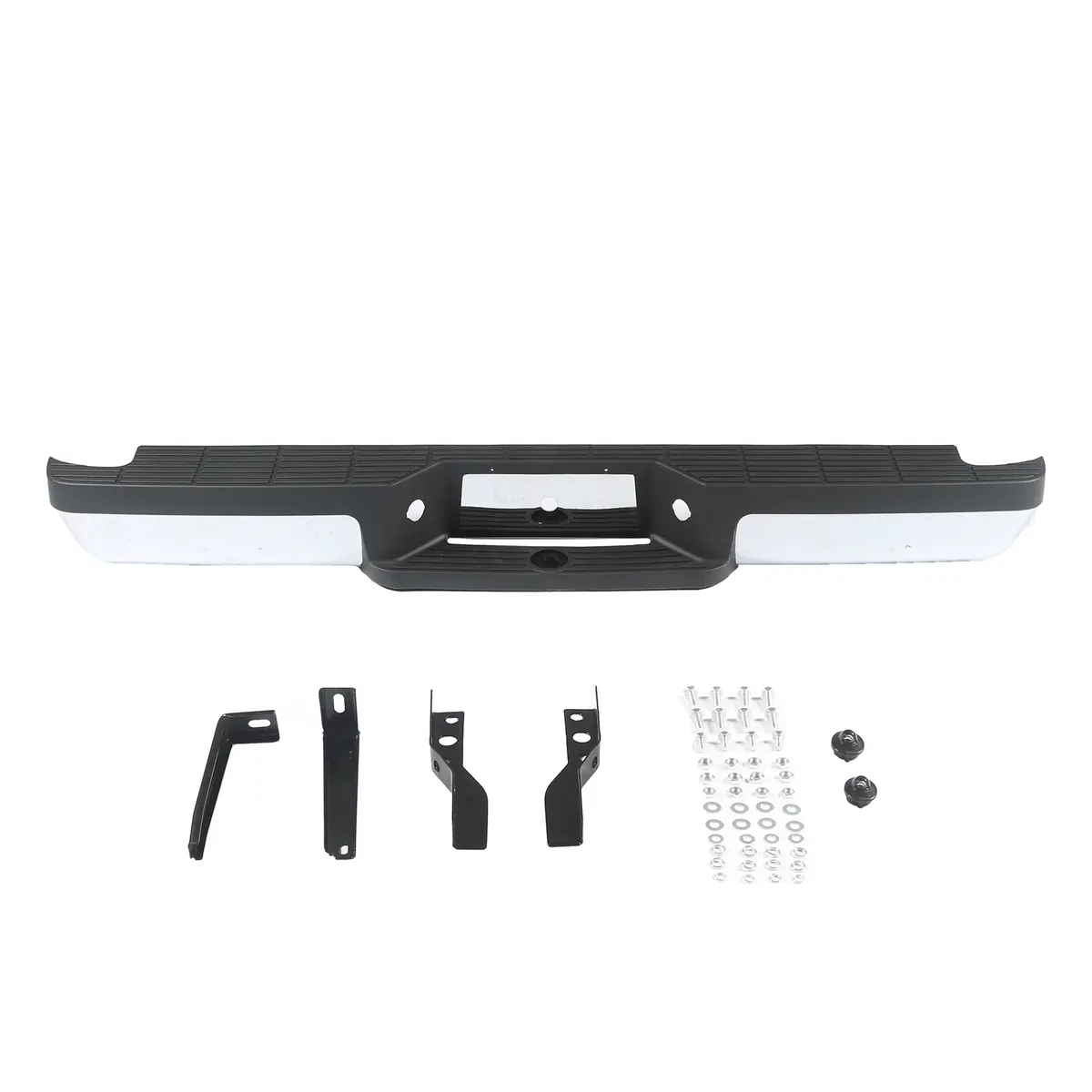 New Chrome Steel Rear Step Bumper Fit For Ford Ranger 1993-2011 1