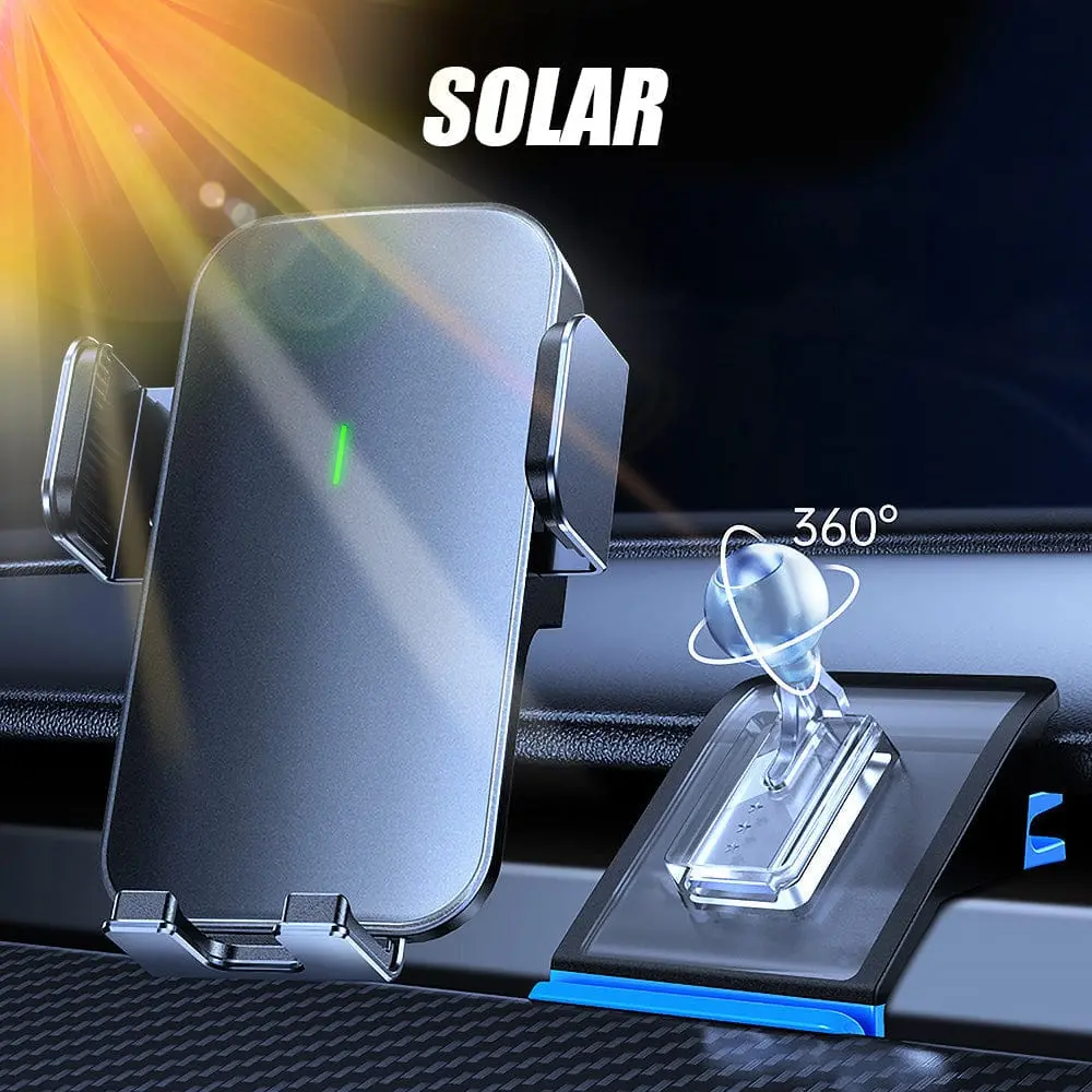 Newest Model 3 & Y Solar Energy Saving Phone Holder 1