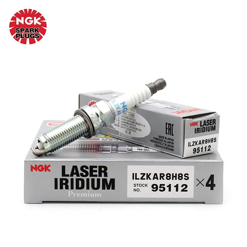 Honda / Ngk Laser Iridium Spark Plug Ilzkar8h8s Heat Range 8 1