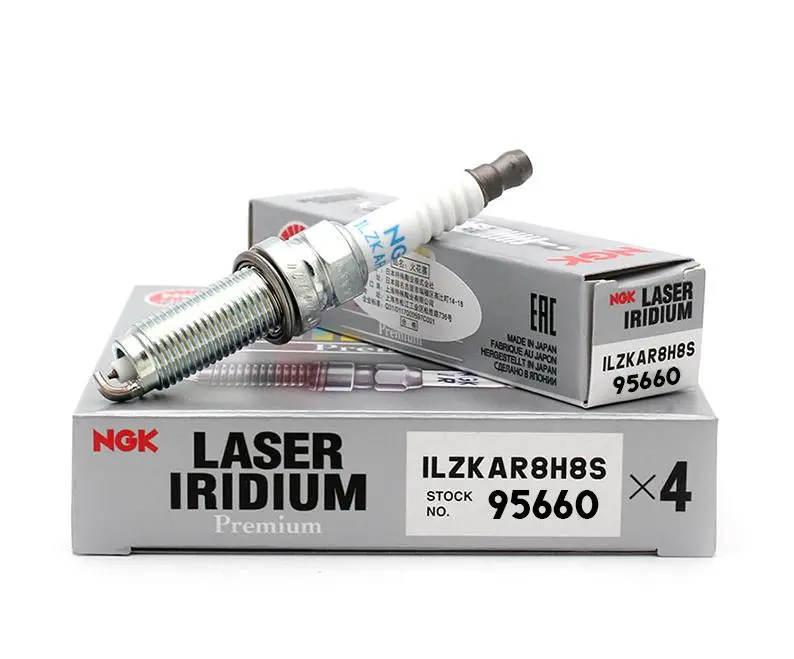 Honda / Ngk Laser Iridium Spark Plug Ilzkar8j8sy Heat Range 8 1