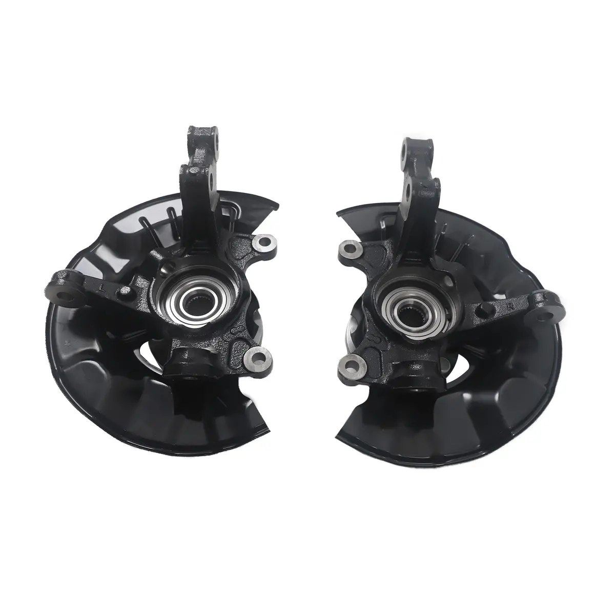 Pair Front Wheel Bearing Hub Knuckle Assy Fit For Toyota Corolla 1.8L 14-18 1