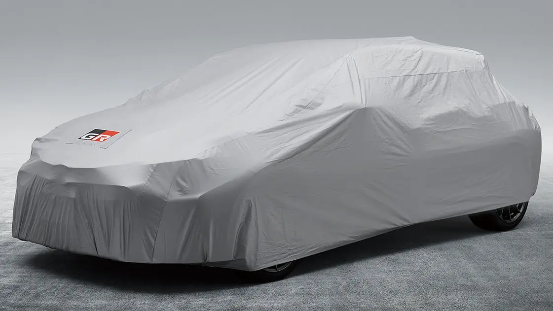 Genuine Toyota Japan 2024-2025 Gr Yaris Car Cover With Gr Logo 1