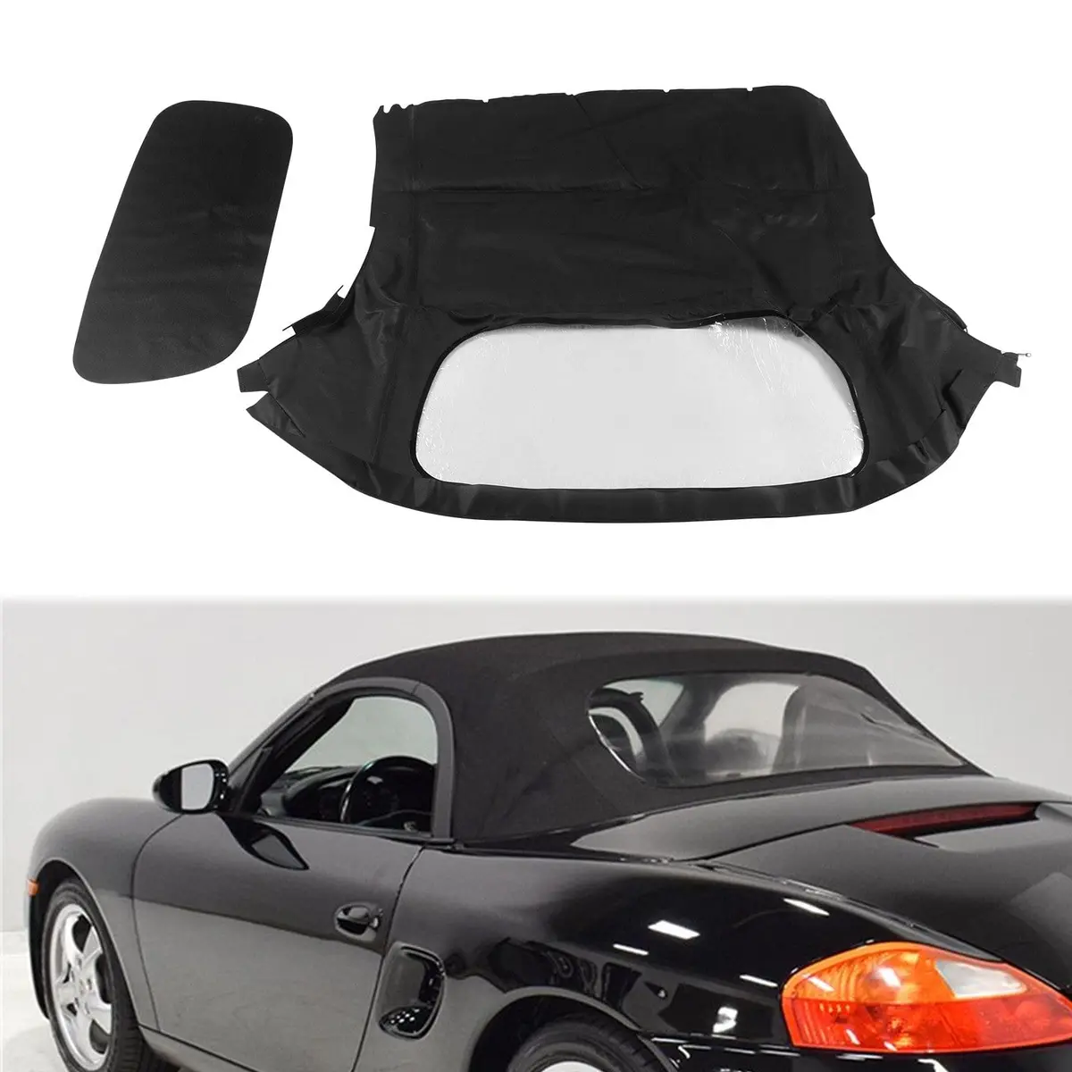Plastic Convertible Soft Window Fit For Model 986 2.5 2.7L 1997 1998 1999-2002 1