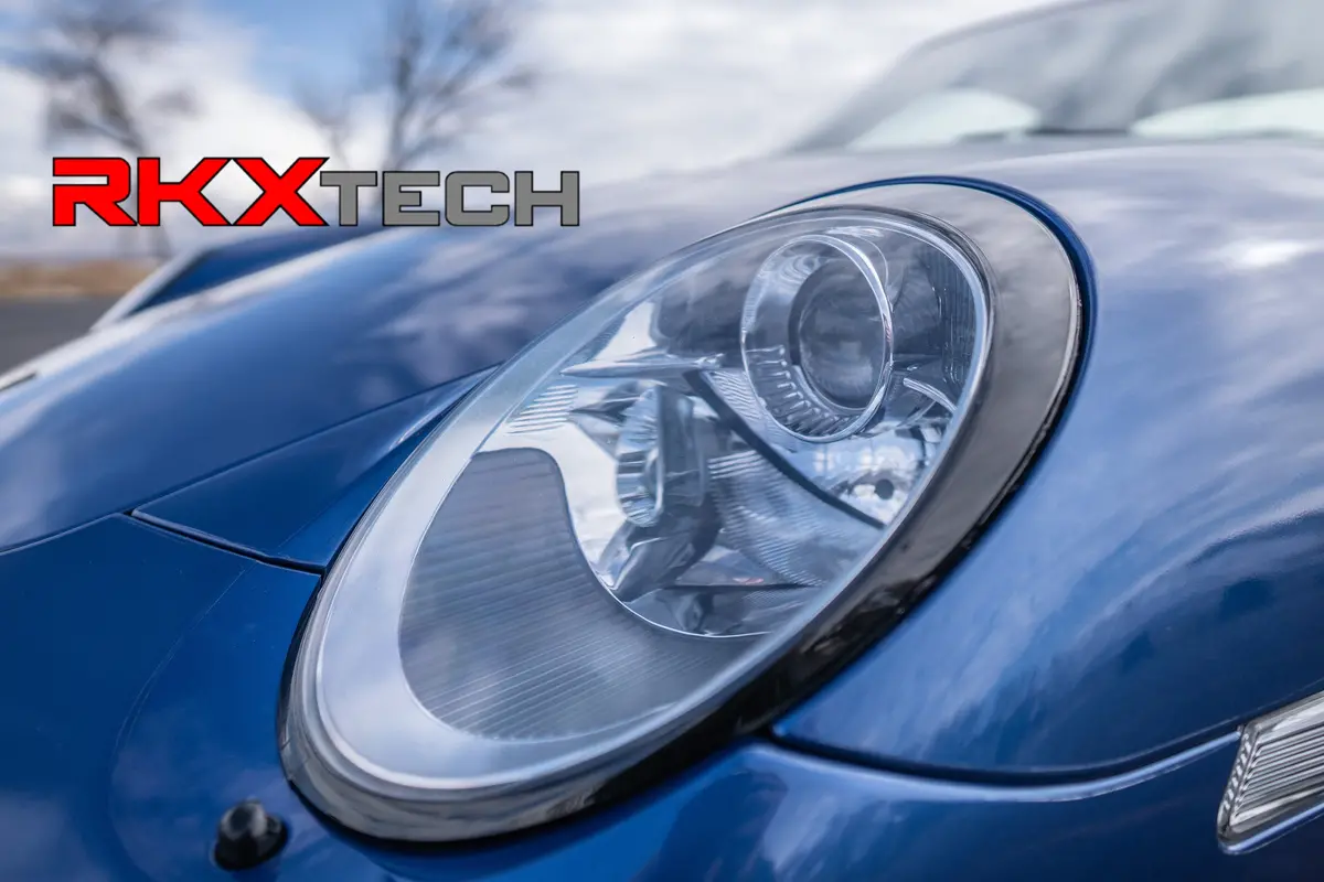 Sport Classic Look Blackout Headlight Wrap For Porsche 997 997.2 1