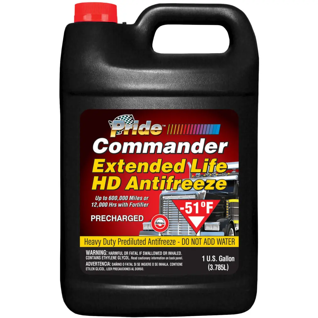 Pride Commander Extended Life Hd Antifreeze Pride6pc51 1