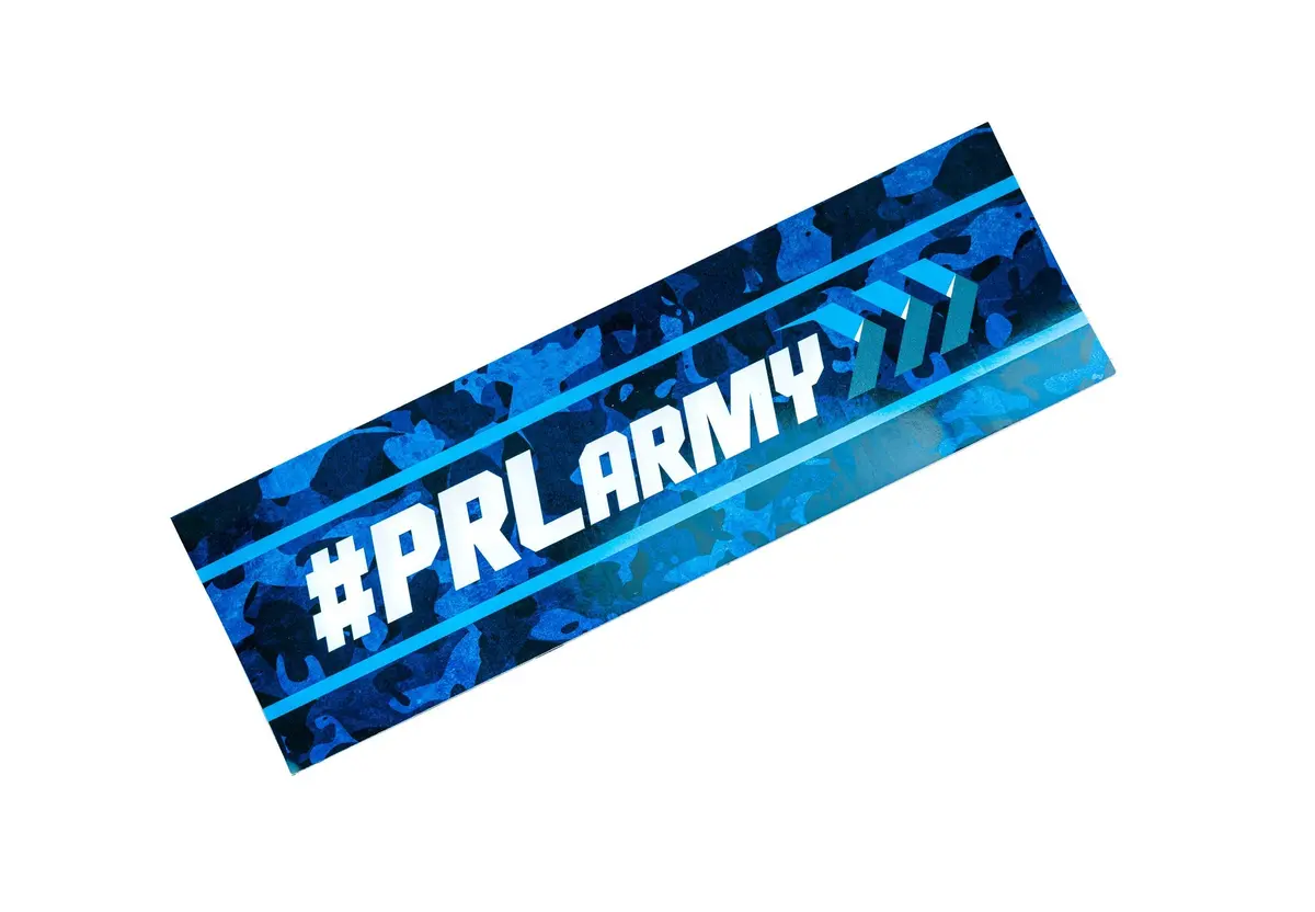 Prl Motorsports "Prl Army" Slap Sticker 1