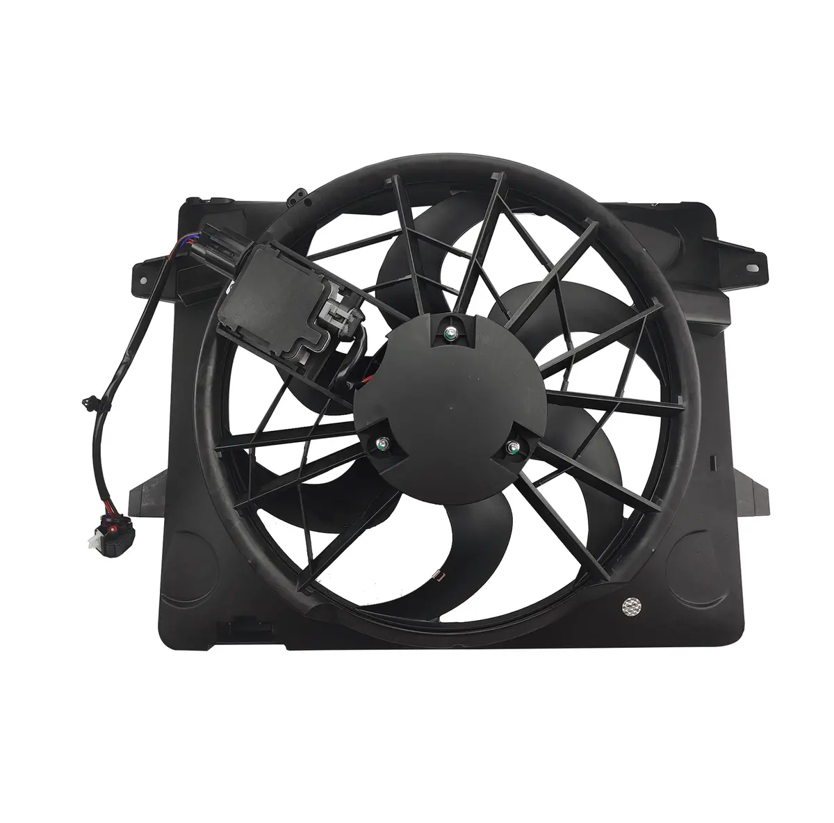 Radiator Cooling Fan Assembly Fit For Ford Crown Victoria Lincoln Town Car 03-05 1