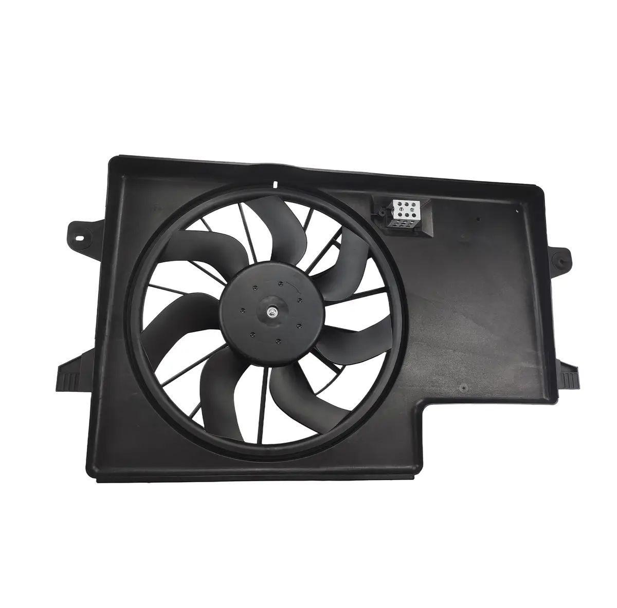 Radiator Cooling Fan Assembly Fit For Ford Focus 2008-2011 W/Air Conditioning 1