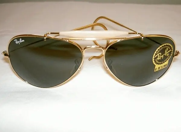Ray-Ban Rb3030 Outdoorsman Aviator Sunglasses | Gold Frame G-15 Lens 1