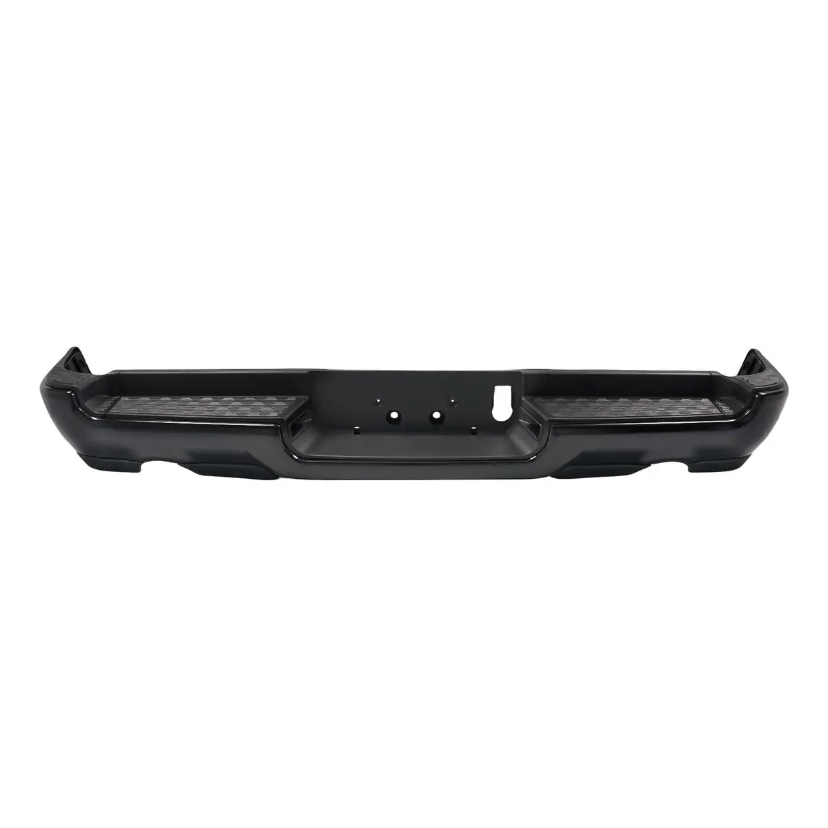 Rear Bumper Assembly Painted To Match Fit For Ram 1500 2019-2022 W/ Dual Exhaust 1