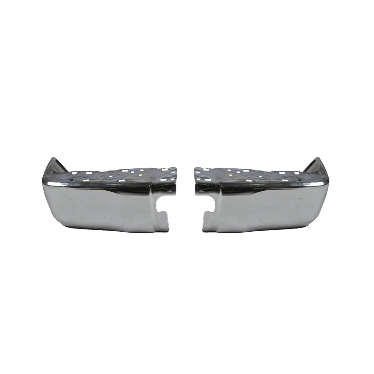 Rear Bumper End Caps Set Fit For Toyota Tundra 2014-2021 Left Right Chrome 1