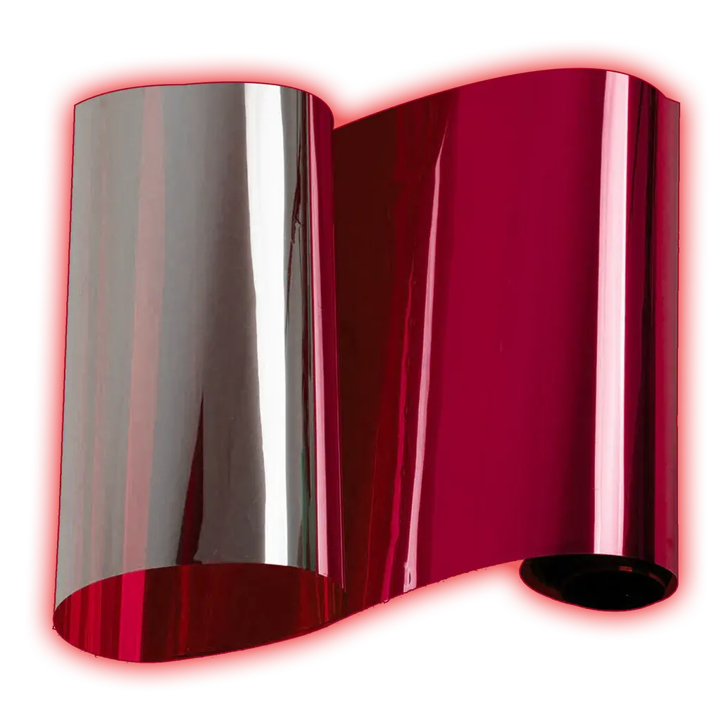 Omnique Vulcan Red Tint – 5% Vlt, 99% Uv Protection – Short-Term Mirror Red Window Tint 1