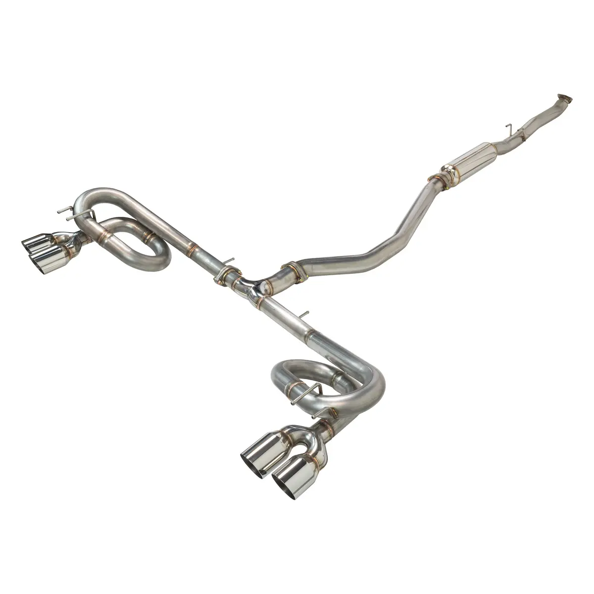 Remark 2022+ Honda Civic Hatchback Sport Touring Link Loop Exhaust 1