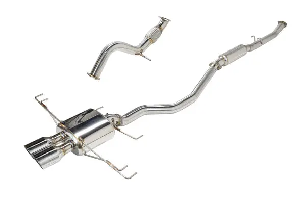 Remark 2023+ Honda Civic Type-R (Fl5) Sports Touring Catback Exhaust/Front Pipe - Stainless Steel 1