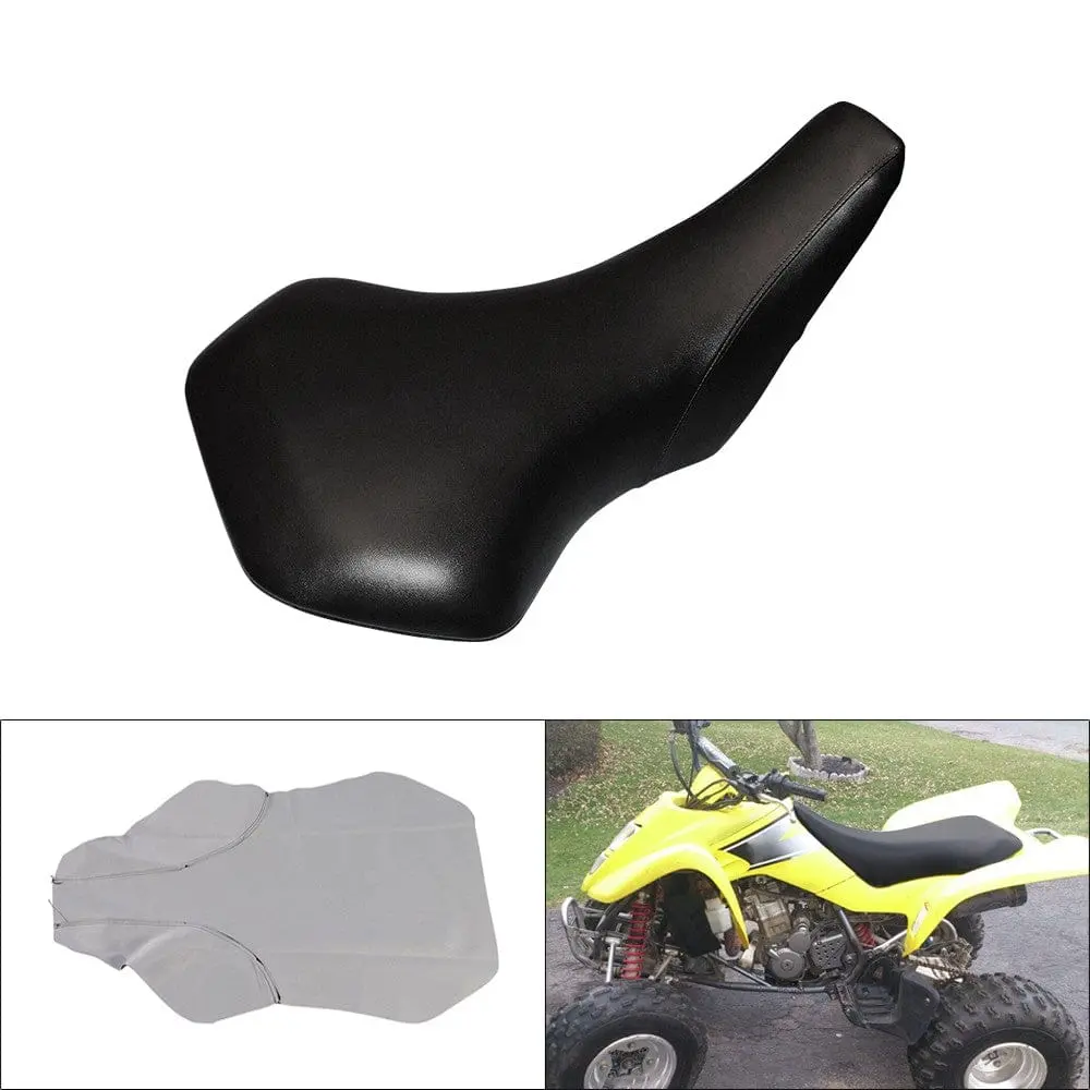 Replacement Synthetic Leather Black Seat Cover Fit For Suzuki Ltz 400 2003-08 1