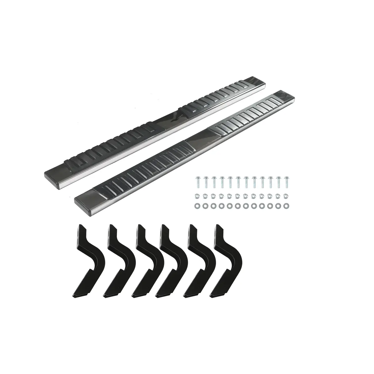 Running Boards Fit For Toyota Tundra 07-21 Crew Max Cab 6" Side Steps Nerf Bars 1