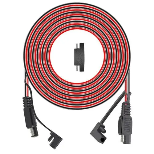 16Awg 12Ft Extension Cable Quick Disconnect Connector W/Sae Plug 1