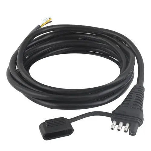 18Awg 4 Pin Trailer Connector 10Ft Trailer Wiring With Jacketed Cable 1