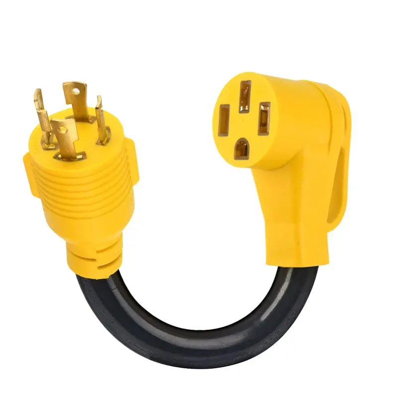 30 Amp To 50 Amp Generator To Rv/Ev Adapter Cord, Nema L14-30P To 14-50R Etl Listed 1